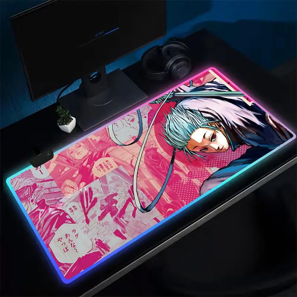 Sakamoto Days LED-Mauspad – Gaku
