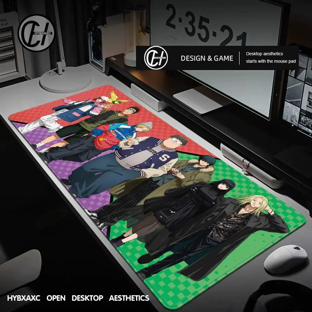 Tapis de souris Sakamoto Days - Taro Sakamoto et Aoi Sakamoto