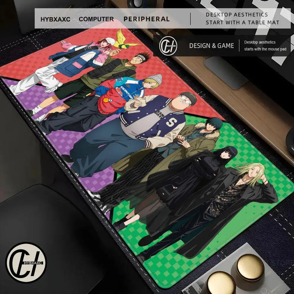 Tapis de souris Sakamoto Days - Taro Sakamoto et Aoi Sakamoto