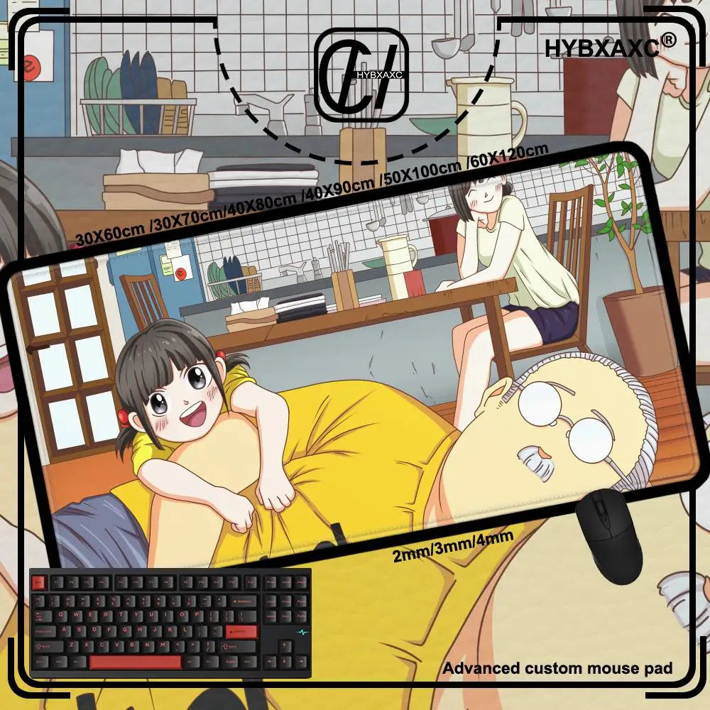 Tapis de souris Sakamoto Days - Taro Sakamoto et Aoi Sakamoto