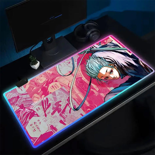 Sakamoto Days Led Mouse Pad - Gaku