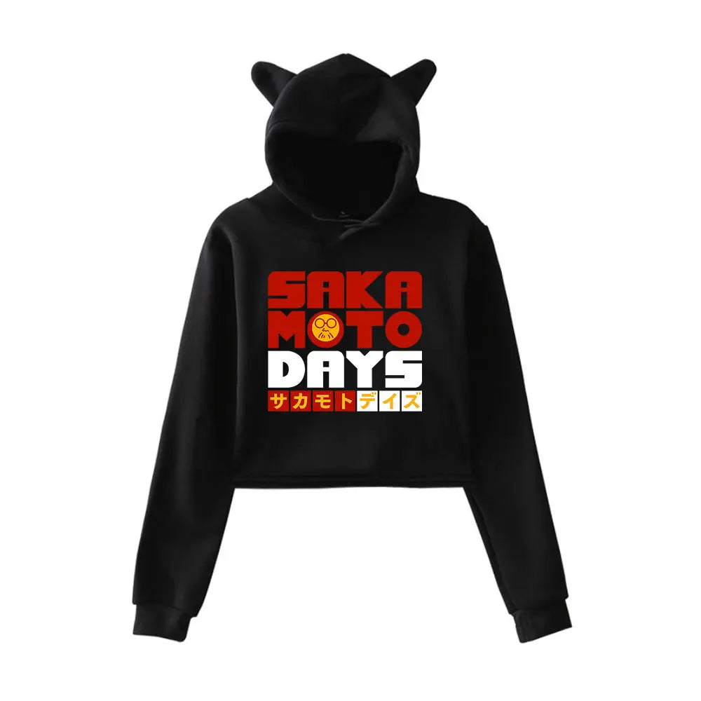 Sakamoto Days Cat Hoodie - Multiple Colors