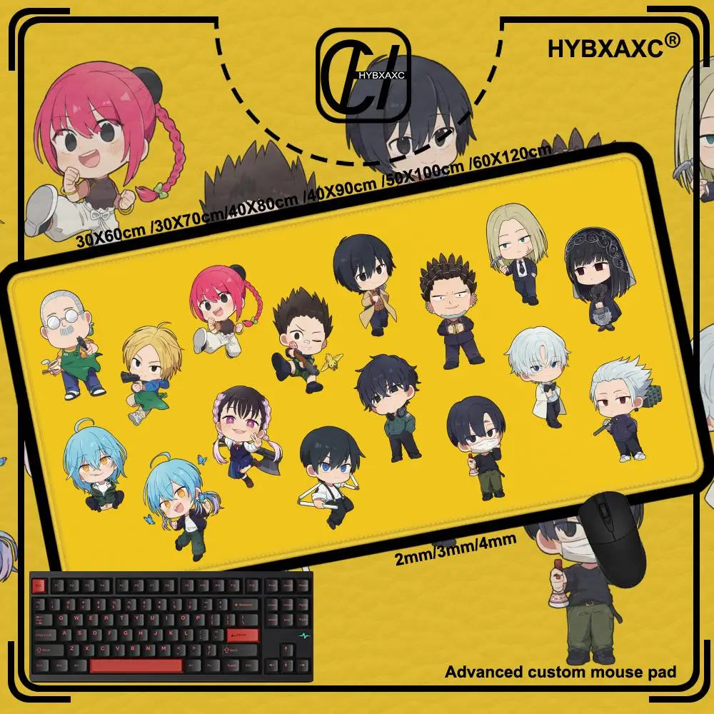 Sakamoto Days Mouse Pad - All Characters Kawaii