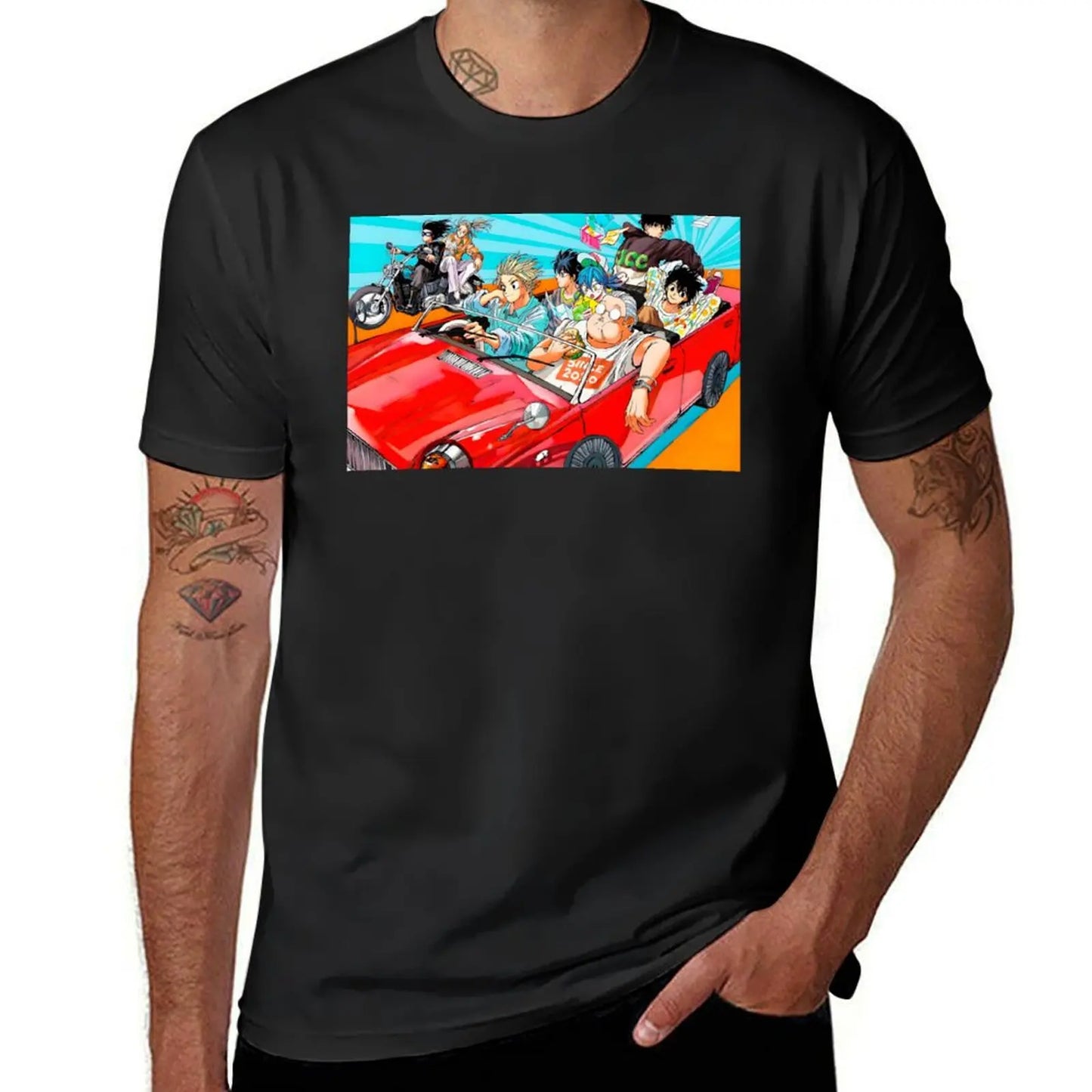 Sakamoto Days Road Trip T-Shirt - Multiple Colors