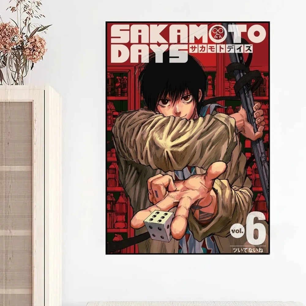 Sakamoto Days Poster - Yoichi Nagumo