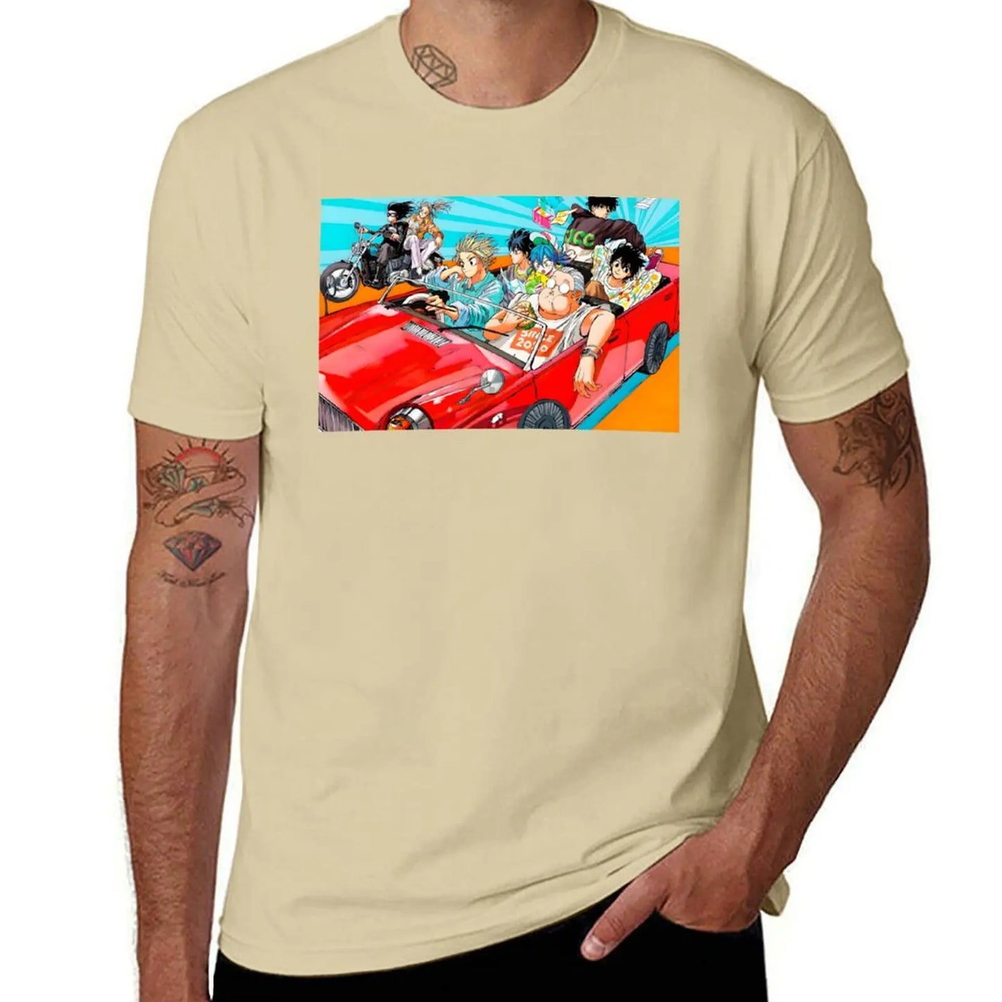 Sakamoto Days Road Trip T-Shirt - Multiple Colors