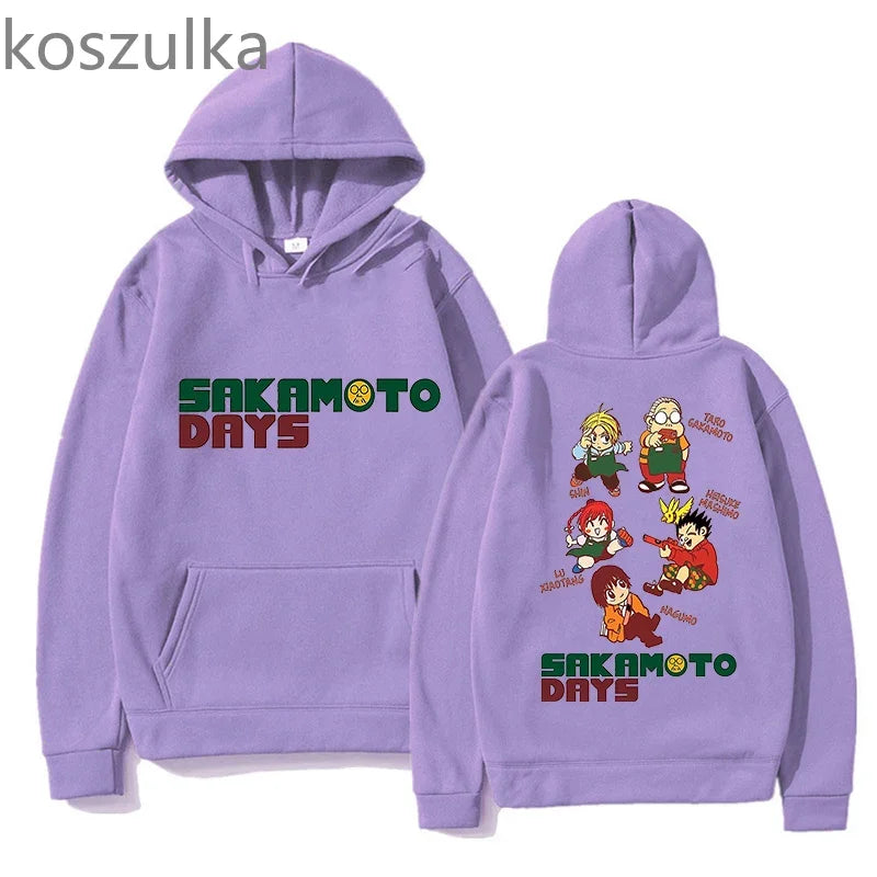 Sakamoto Days Hoodie Kawaii - Multiple Colors