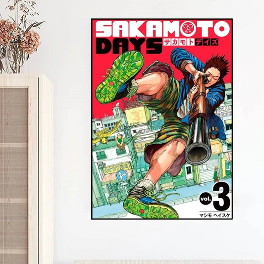 Sakamoto Days Poster - Heisuke Mashimo