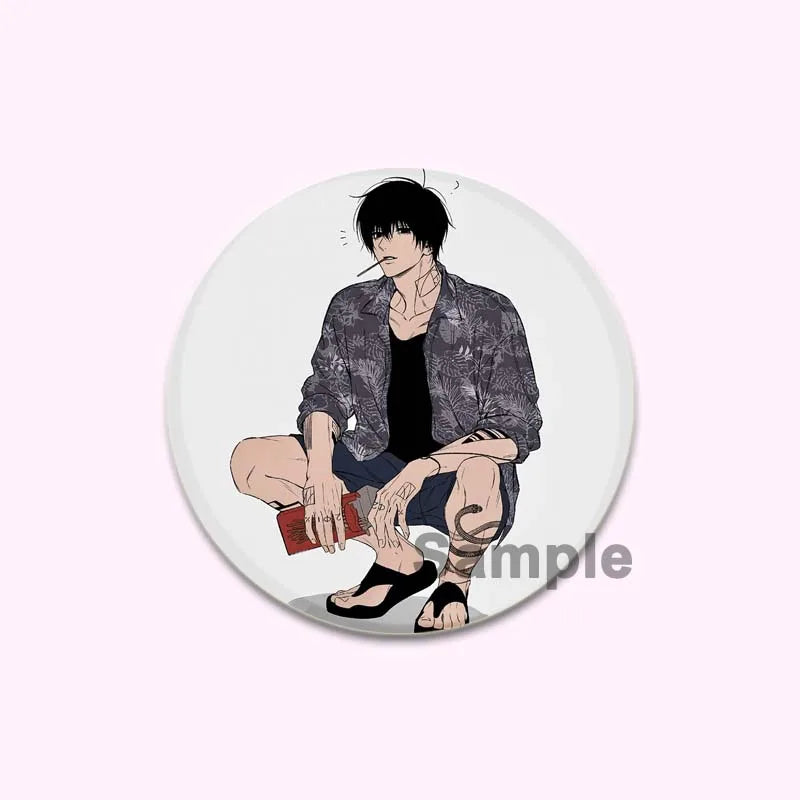 Sakamoto Days Badges - Choose from Multiple Designs