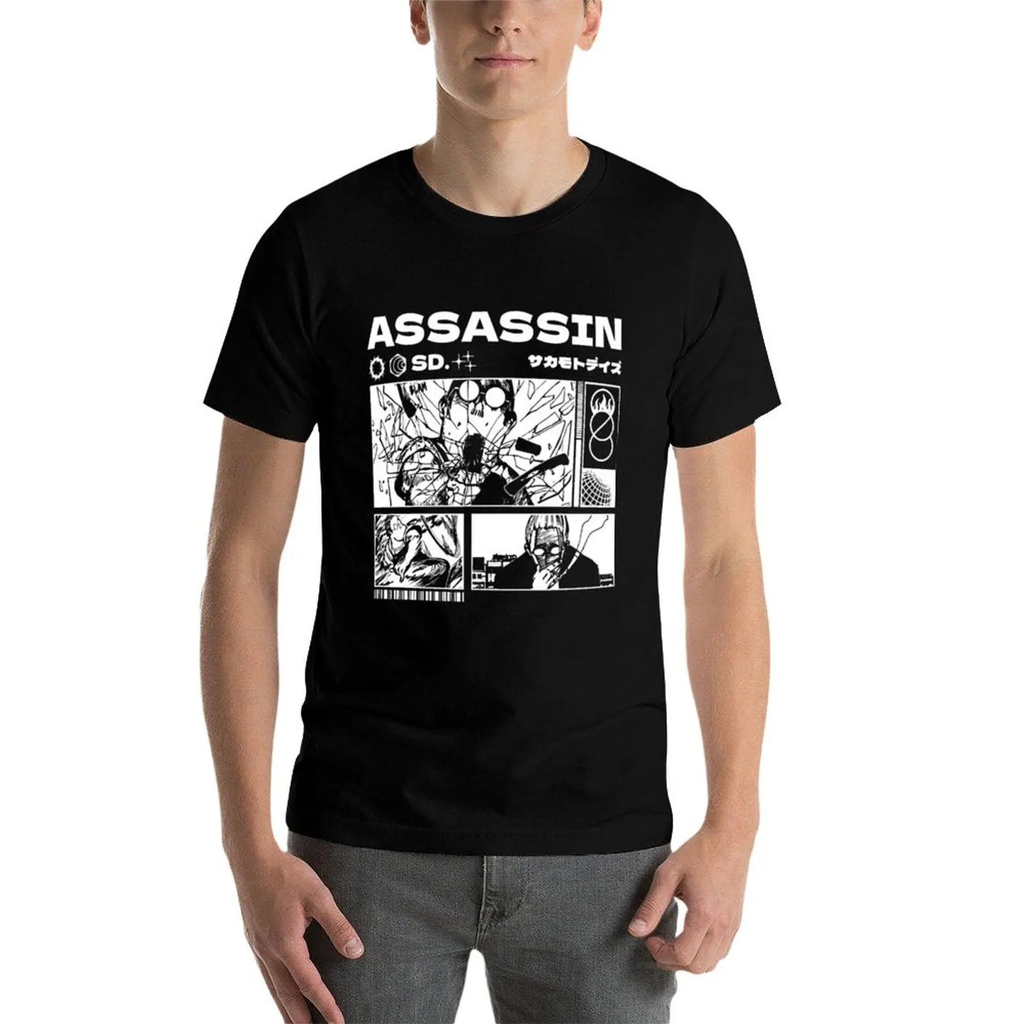 Taro Sakamoto T-Shirt - Assassin - Black