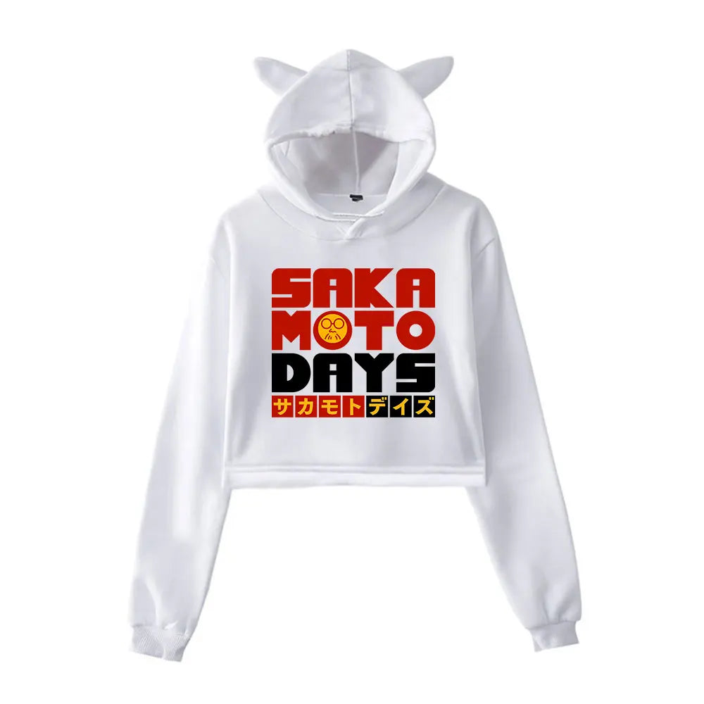 Sakamoto Days Cat Hoodie - Multiple Colors