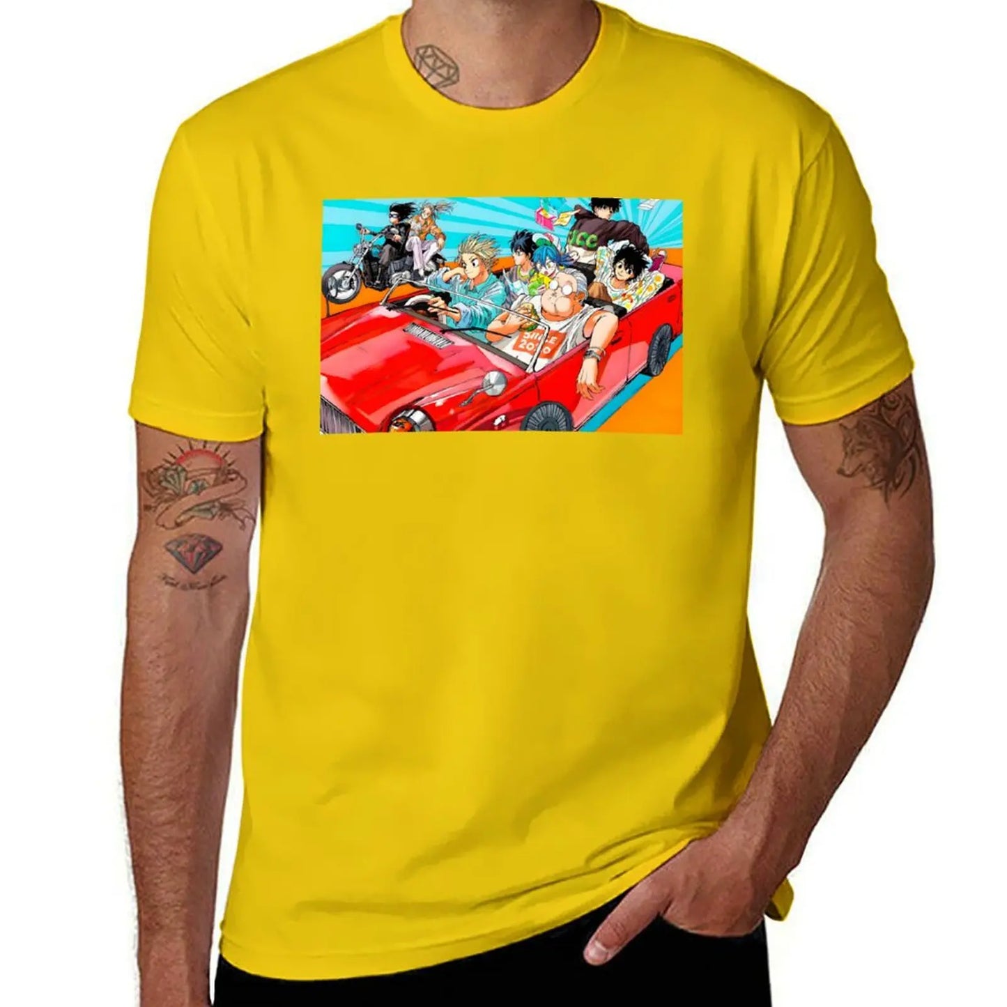 Sakamoto Days Road Trip T-Shirt - Multiple Colors