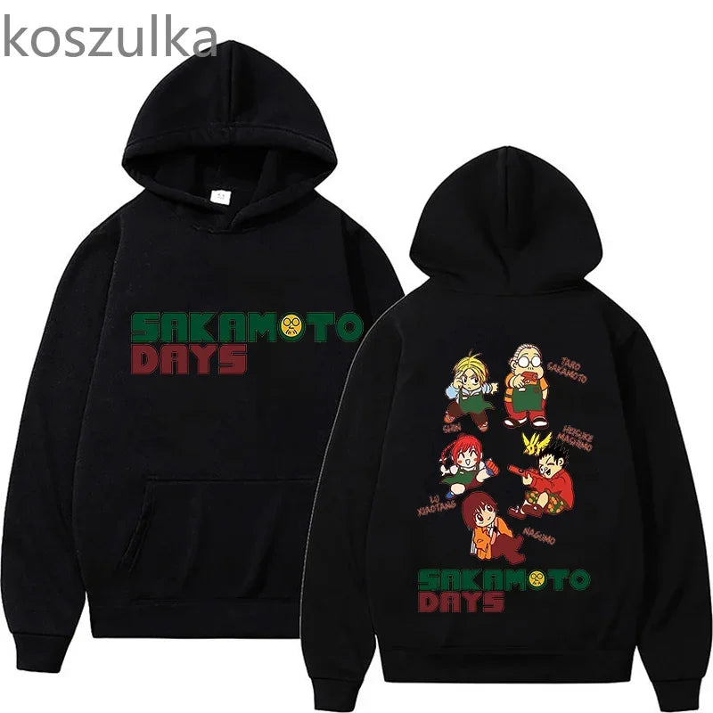 Sakamoto Days Hoodie Kawaii - Multiple Colors