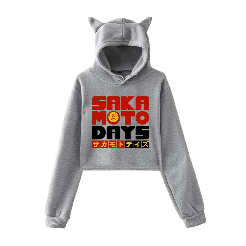 Sakamoto Days Cat Hoodie - Multiple Colors