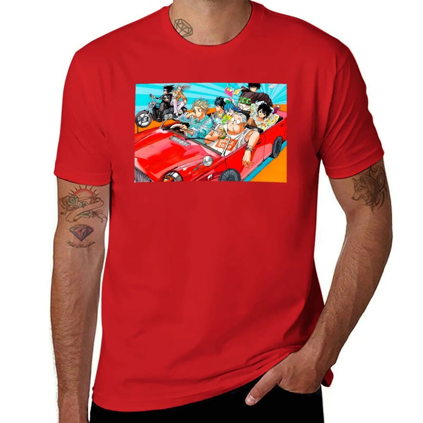 Sakamoto Days Road Trip T-Shirt - Multiple Colors