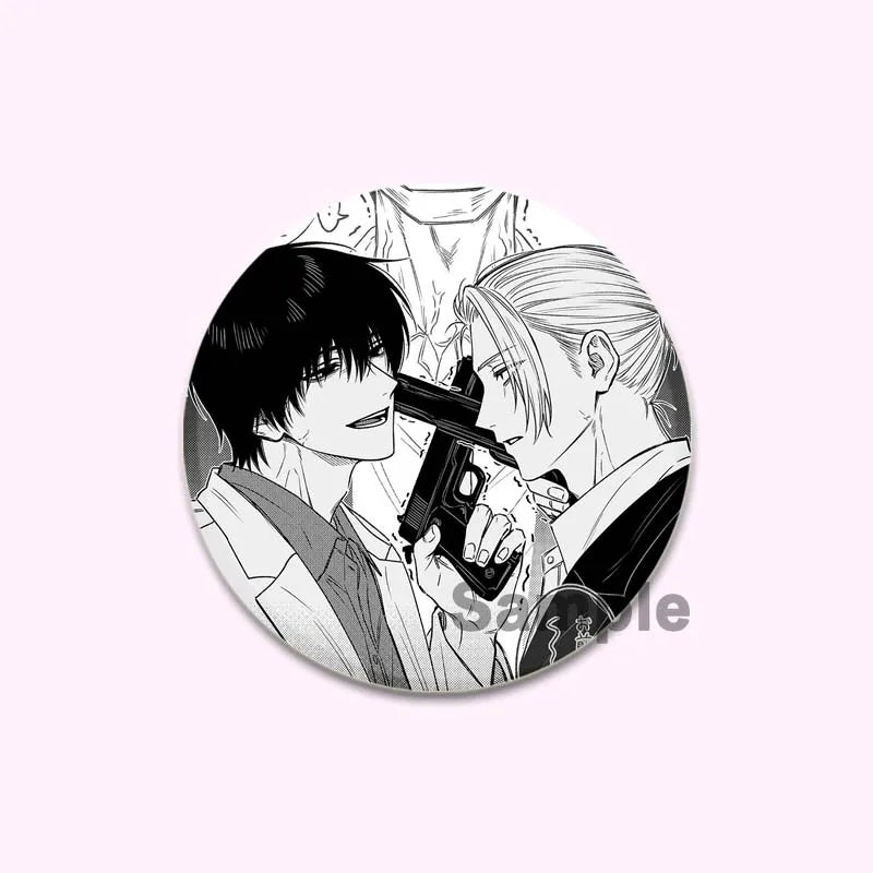 Sakamoto Days Badges - Choose from Multiple Designs