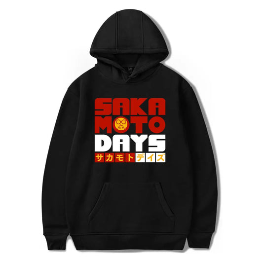 Sakamoto Days Hoodie Vintage - Black