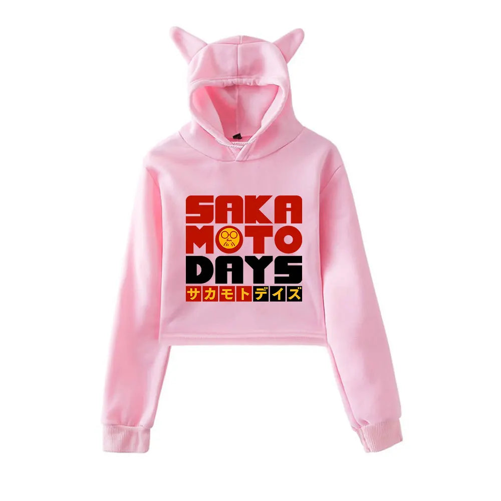 Sakamoto Days Cat Hoodie - Multiple Colors