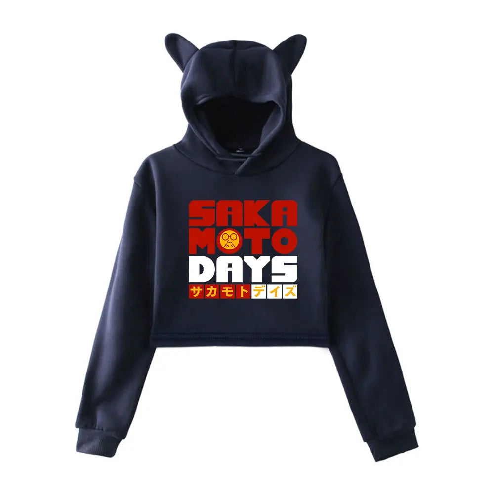 Sakamoto Days Cat Hoodie - Multiple Colors