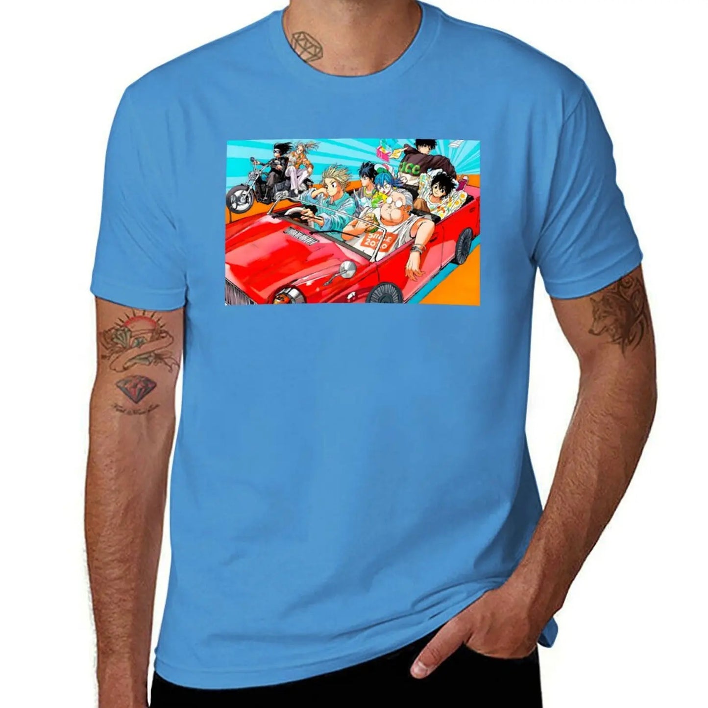 Sakamoto Days Road Trip T-Shirt - Multiple Colors