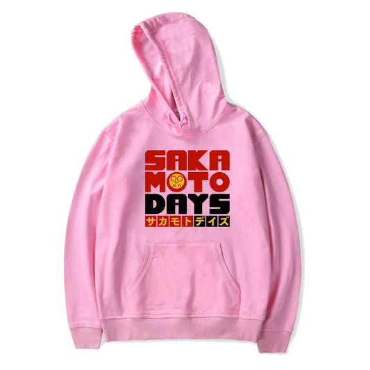 Sakamoto Days Hoodie Vintage - Pink