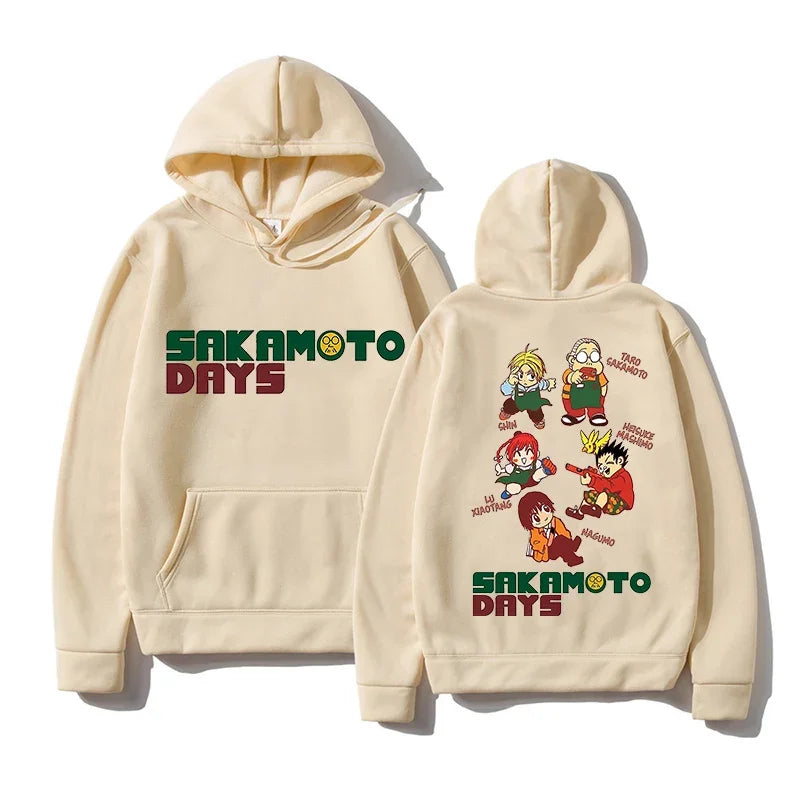 Sakamoto Days Hoodie Kawaii - Multiple Colors