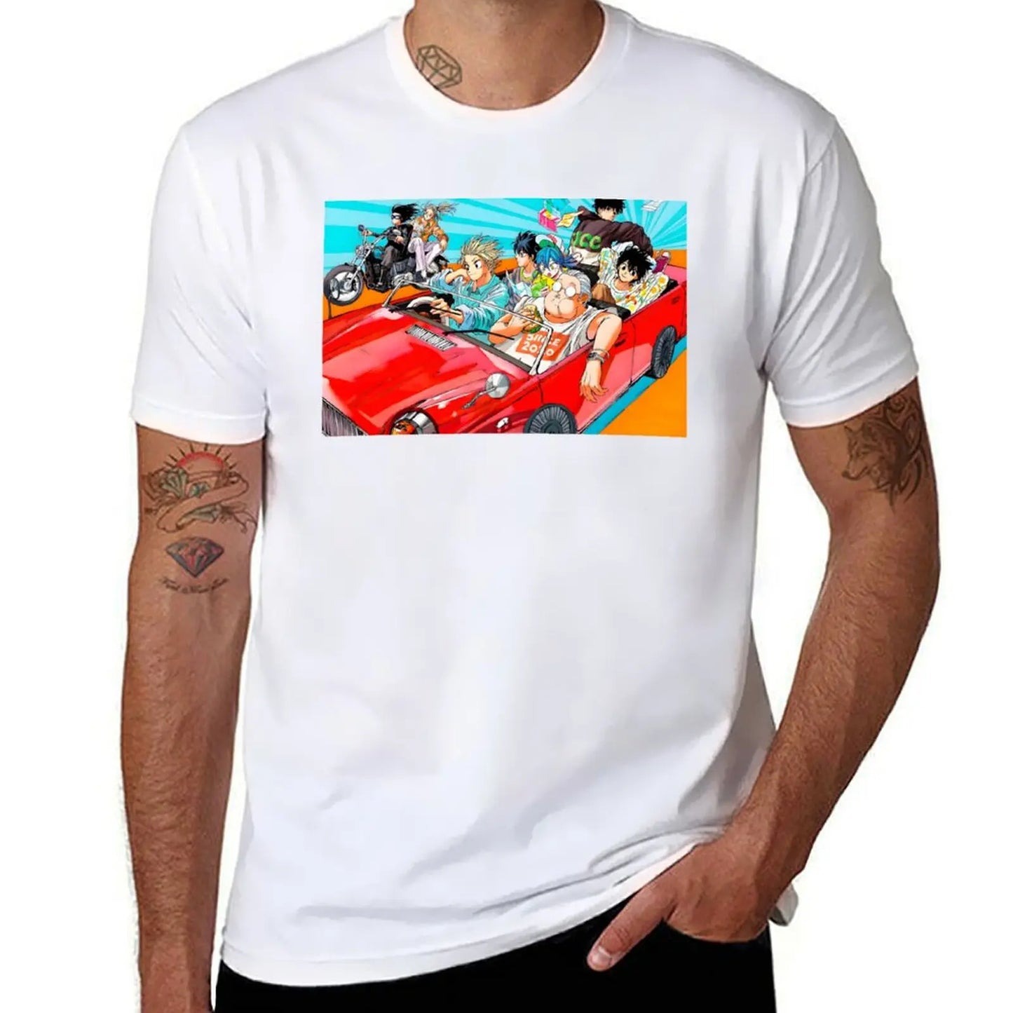 Sakamoto Days Road Trip T-Shirt - Multiple Colors