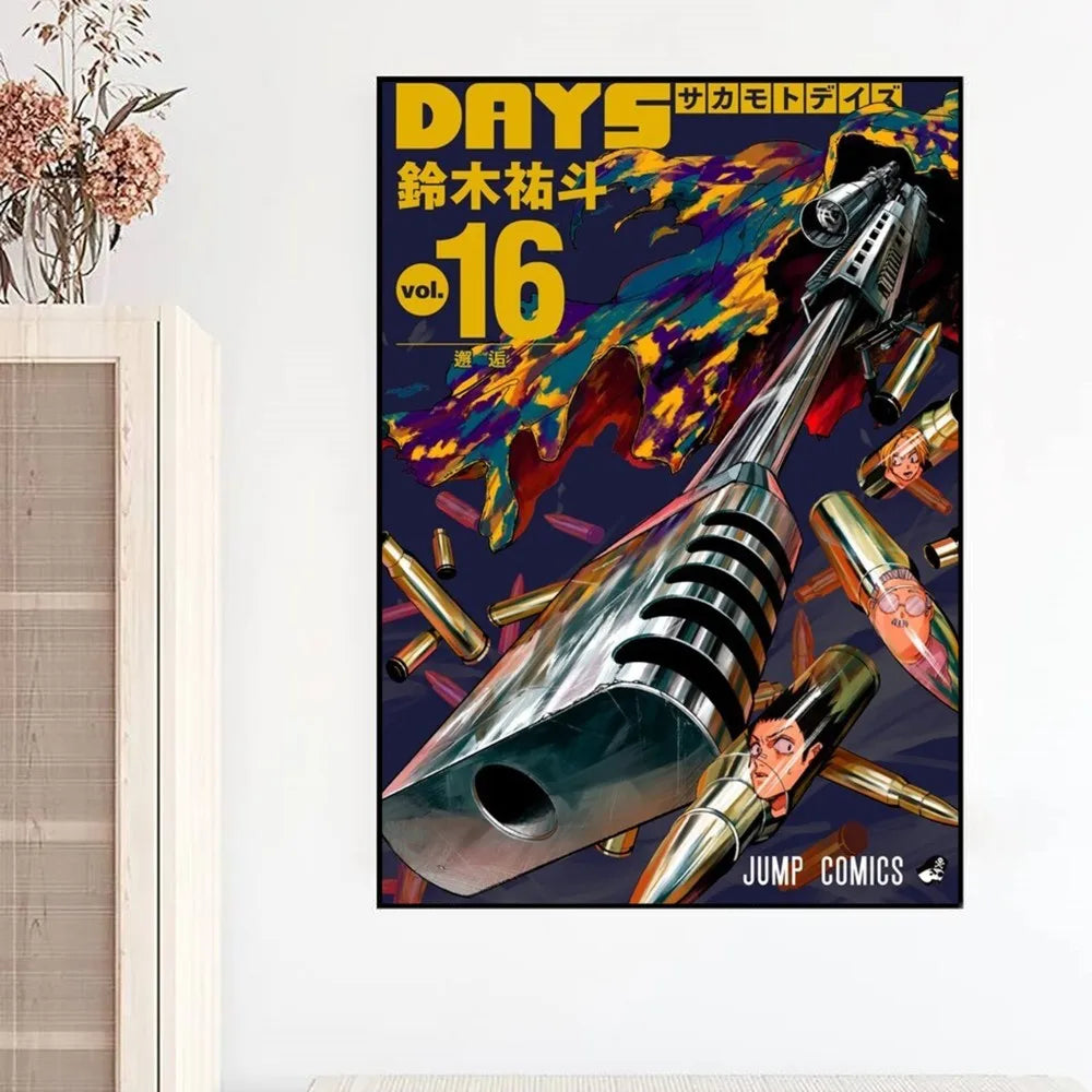 Sakamoto Days Poster - Bullets