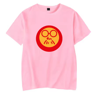 Sakamoto Days T-Shirt Taro Sakamoto Pink