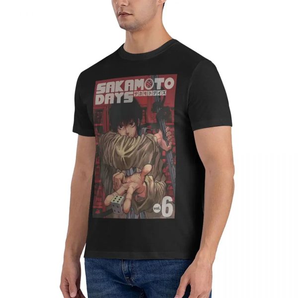 Sakamoto Days Nagumo T Shirt Black