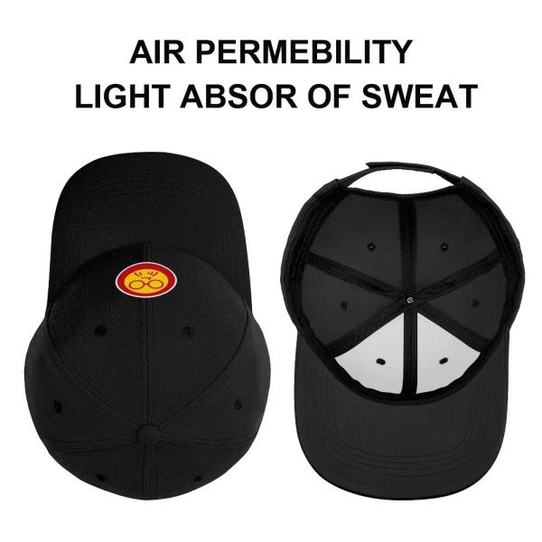 Sakamoto Days Daruma Face Cap - Black