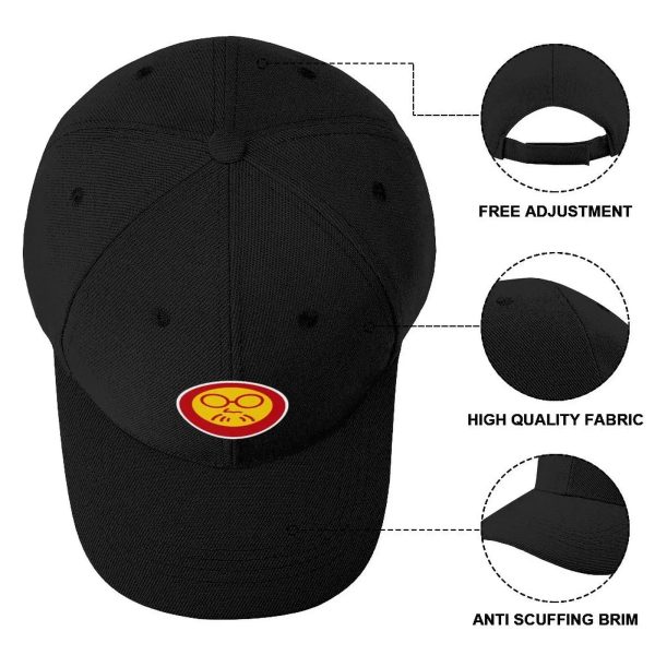 Sakamoto Days Daruma Face Cap - Black