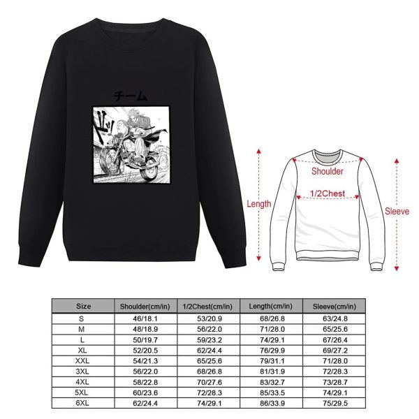 Sakamoto Days Sweater Taro and Shin - Black